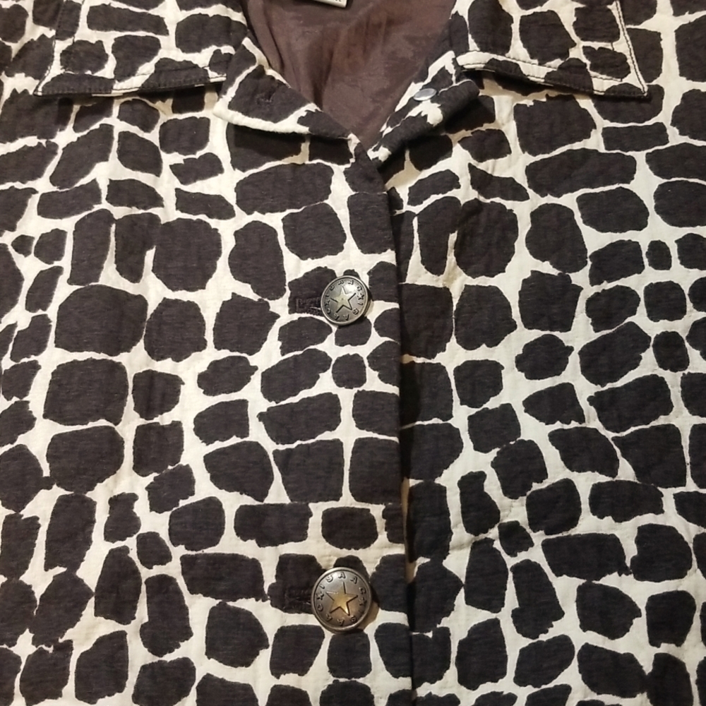 ISAAC MIZRAHI cropped jacket